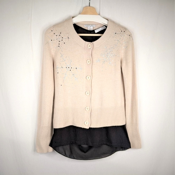 Alberto Makali Sweaters - ALBERTO MAKALI Snowflake Cardigan Small NEVER WORN